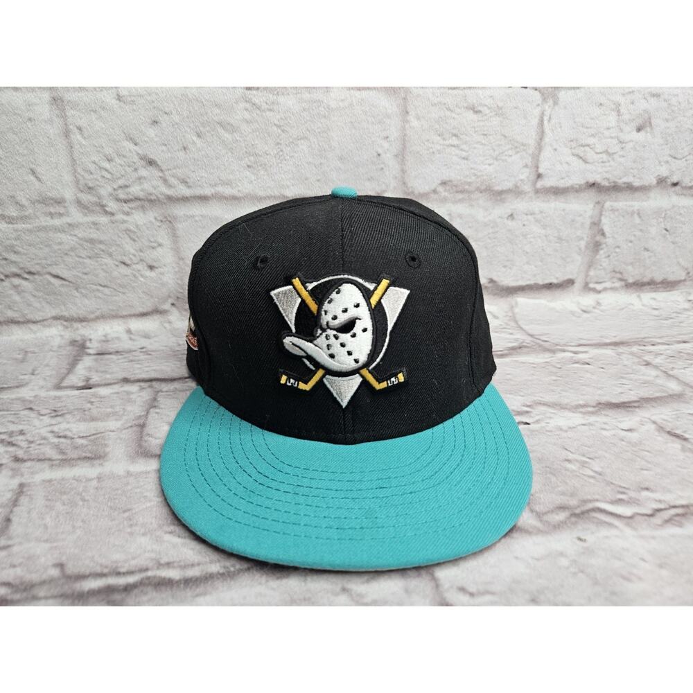 NHL New Era Anaheim Mighty Ducks 30th Anniversary Fitted hat 7 1/4